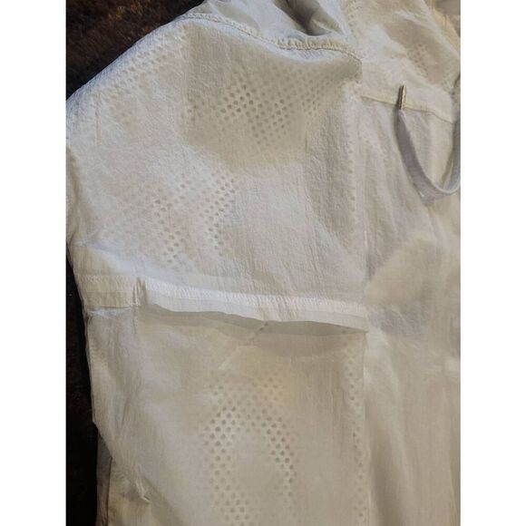Lululemon Jacket Women's 6 Small White Refined Translucent Cropped Rain - Picture 7 of 8